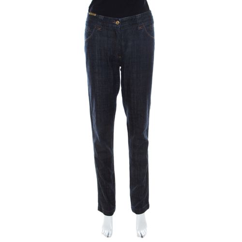 Dolce & Gabbana Indigo Dark Wash Denim Tapered Jeans L - Dolce & Gabbana - Modalova