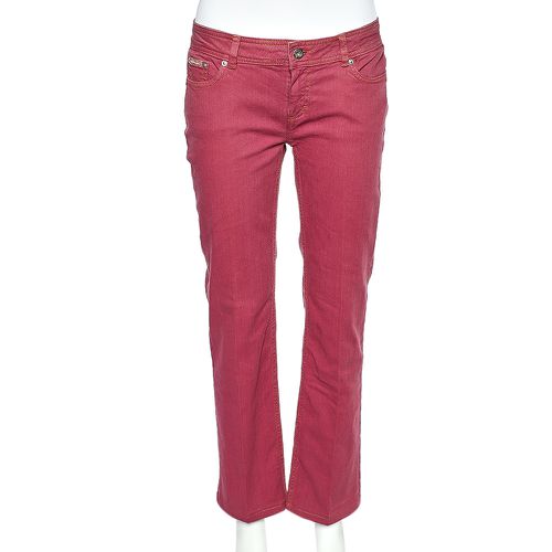 D&G Onion Pink Denim Low Rise Regular Fit Jeans M - Dolce & Gabbana - Modalova