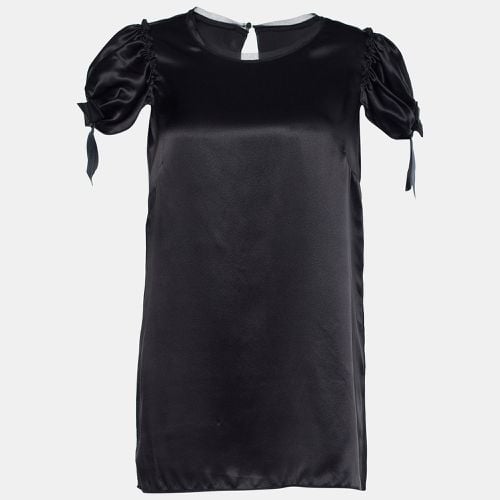 Dolce & Gabbana Black Silk Top M - Dolce & Gabbana - Modalova