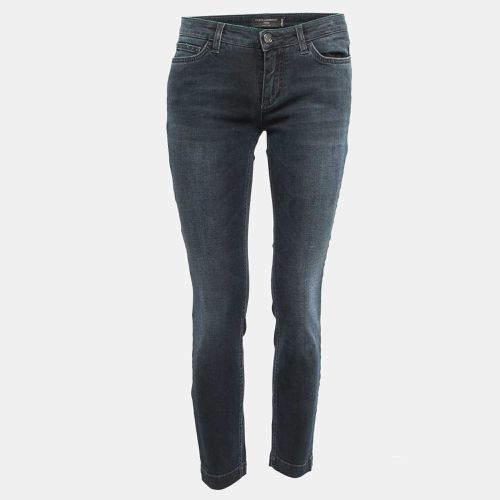 Dolce & Gabbana Grey Blue Denim Pretty Skinny Jeans M Waist 30" - Dolce & Gabbana - Modalova