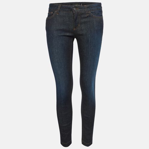 Dolce & Gabbana Pretty Navy Washed Denim Skinny Jeans S Waist 28" - Dolce & Gabbana - Modalova