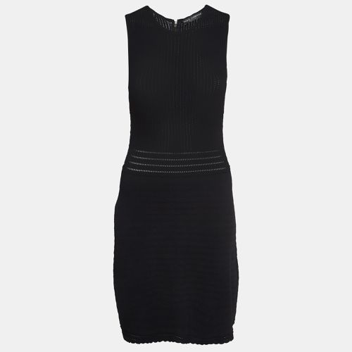 Dolce & Gabbana Black Knit Flared Sleeveless Mini Dress XS - Dolce & Gabbana - Modalova