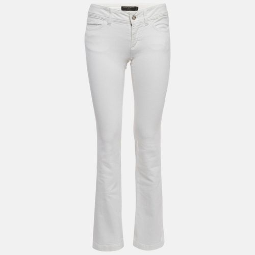 Dolce & Gabbana White Denim Flared Jeans S Waist 25" - Dolce & Gabbana - Modalova