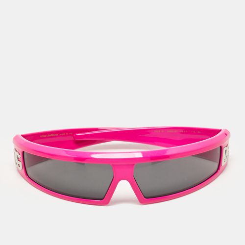 Dolce & Gabbana Pink/Black DG6181 Shield Sunglasses - Dolce & Gabbana - Modalova