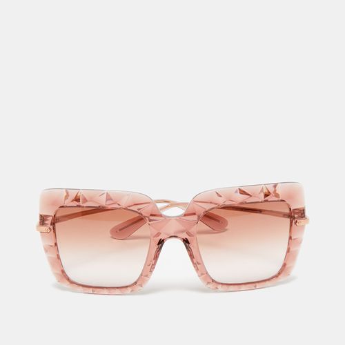 Dolce & Gabbana Rose Gold Gradient DG6111 Square Sunglasses - Dolce & Gabbana - Modalova