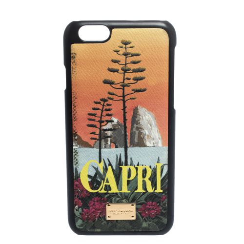 Capri Print Leather iPhone 6 Case - Dolce & Gabbana - Modalova