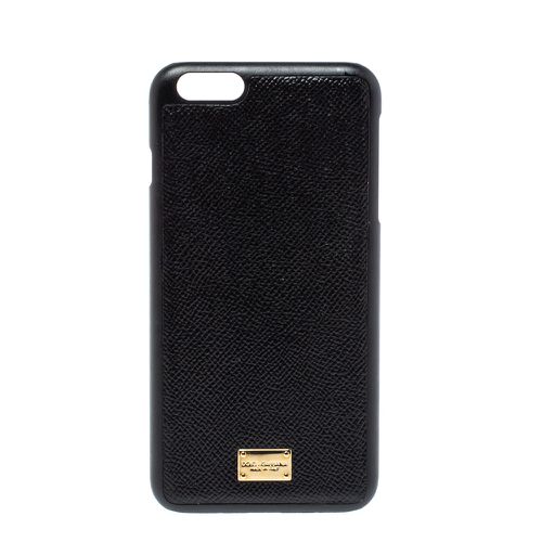 Dolce & Gabbana Black Leather iPhone 7/8 Plus Case - Dolce & Gabbana - Modalova