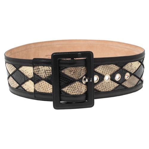 Dolce and Gabbana Multicolor Snakeskin Waist Belt 85cm - Dolce & Gabbana - Modalova