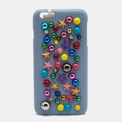 Light Leather Embellished iPhone 6 Plus Cover - Dolce & Gabbana - Modalova