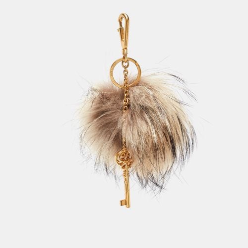 Fox Fur & Keys Charm Keychain & Bag Charm - Dolce & Gabbana - Modalova