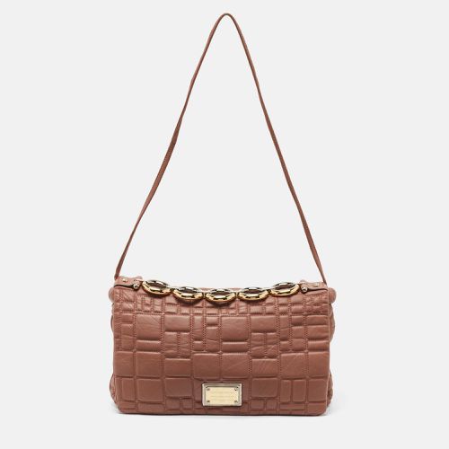 Dolce & Gabbana Old Rose Quilted Leather Miss Deco Shoulder Bag - Dolce & Gabbana - Modalova