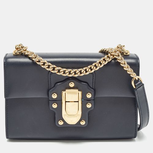 Leather Lucia Shoulder Bag - Dolce & Gabbana - Modalova