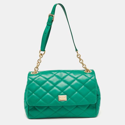 Quilted Leather Miss Kate Shoulder Bag - Dolce & Gabbana - Modalova