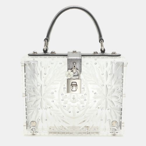 Plexiglass Cinderella Top Handle Bag - Dolce & Gabbana - Modalova