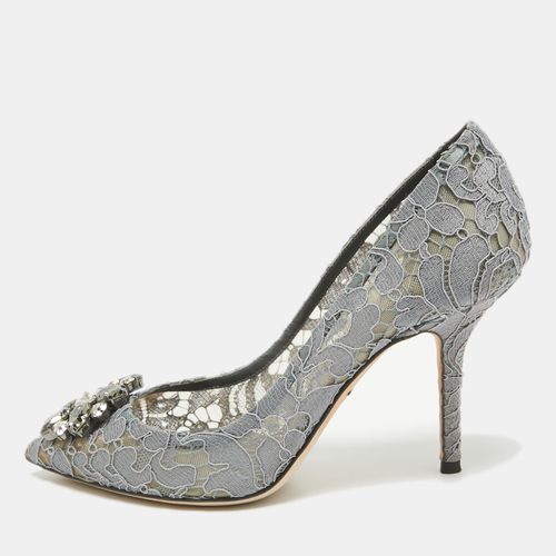 Lace Bellucci Pumps Size 38 - Dolce & Gabbana - Modalova