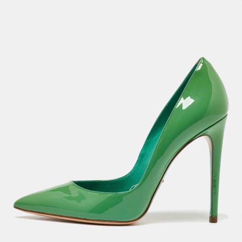 Dolce & Gabbana Green Patent Leather Pointed Toe Pumps Size 37 - Dolce & Gabbana - Modalova