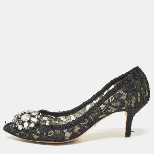 Lace Bellucci Pumps Size 38.5 - Dolce & Gabbana - Modalova