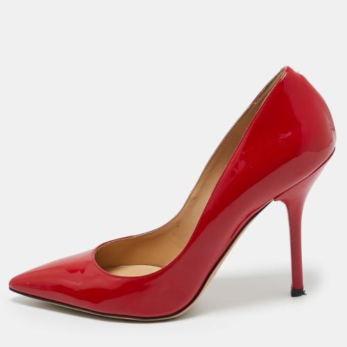 Dolce & Gabbana Red Patent Leather Pointed Toe Pumps Size 38 - Dolce & Gabbana - Modalova