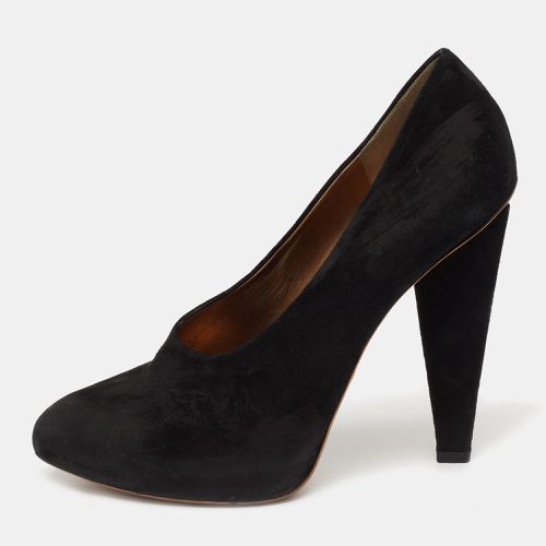 Dolce & Gabbana Black Suede Platform Pumps Size 38 - Dolce & Gabbana - Modalova