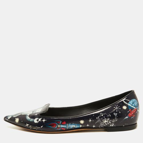 Dolce & Gabbana Navy Blue Patent leather Galaxy Print Ballet Flats Size 35.5 - Dolce & Gabbana - Modalova