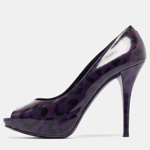 Dolce & Gabbana Purple Patent Peep Toe Pumps Size 41 - Dolce & Gabbana - Modalova