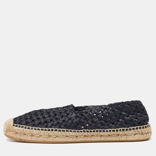 Dolce & Gabbana Blue Woven Leather Espadrille Flats Size 40 - Dolce & Gabbana - Modalova