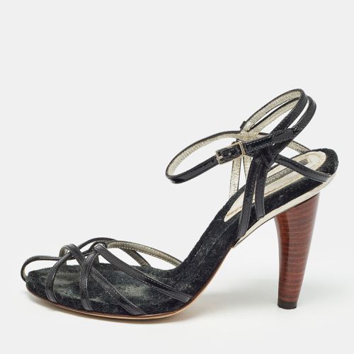 Dolce & Gabbana Black Patent Knotted Sandals Size 35 - Dolce & Gabbana - Modalova