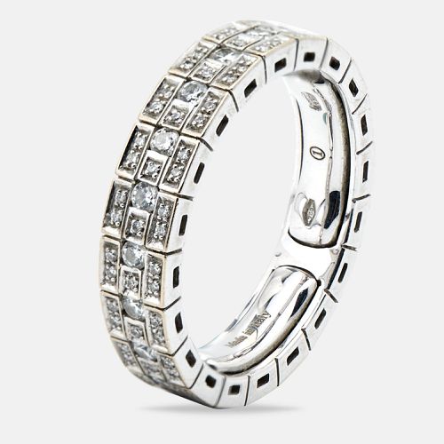 Damiani Belle Epoque Diamonds 18k White Gold Ring Size 62 - Damiani - Modalova