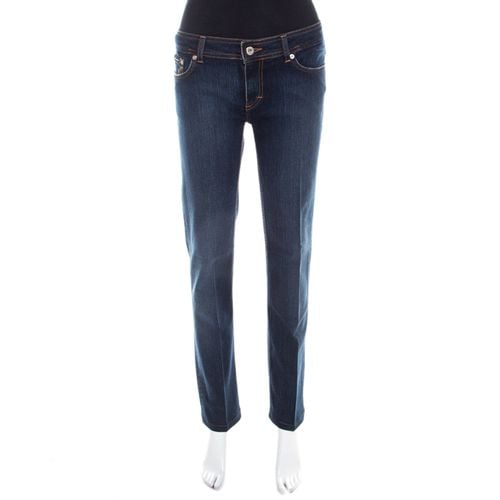 D&G Blue Denim Low Rise Regular Fit Jeans L - D&G - Modalova