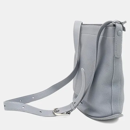 Leather pin shoulder bag - Delvaux - Modalova
