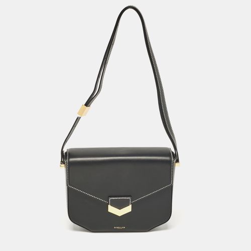 DeMellier Black Leather Flap Crossbody Bag - DeMellier - Modalova