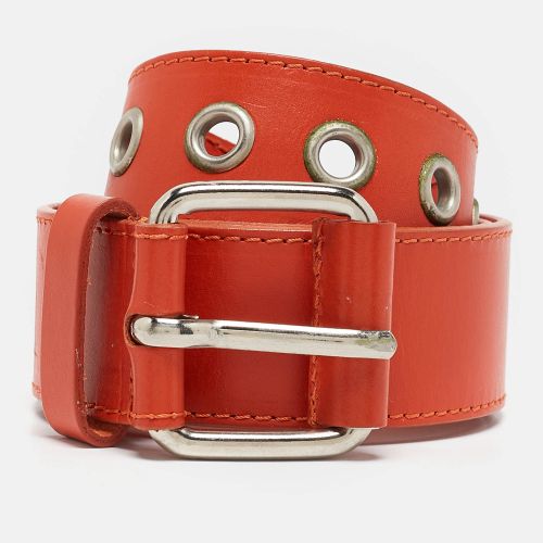 D&G Orange Leather Buckle Belt 85 CM - D&G - Modalova