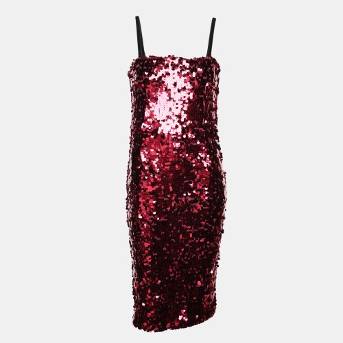 D&G Pink Sequin Embellished Dress S - D&G - Modalova