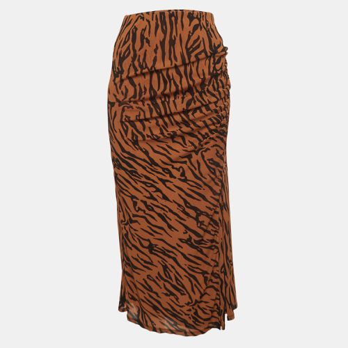 Print Stretch Knit Caspian Tigress Midi Skirt S - Diane Von Furstenberg - Modalova