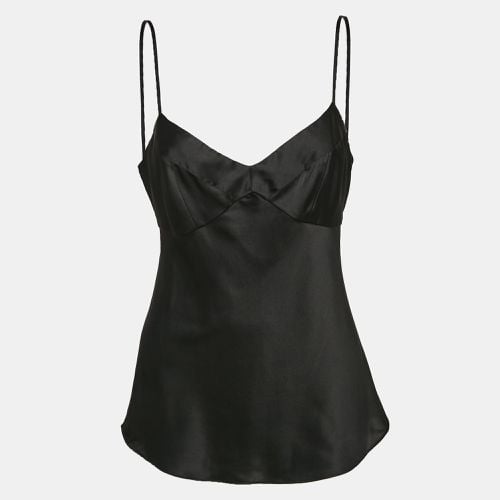 Diane Von Furstenberg Black Satin Silk Tenner Camisole M - Diane Von Furstenberg - Modalova