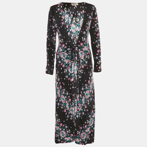 Floral Crepe Maxi Wrap Dress S - Diane Von Furstenberg - Modalova