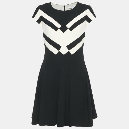 Crepe Contrast Panel Gail Mini Dress M - Diane Von Furstenberg - Modalova