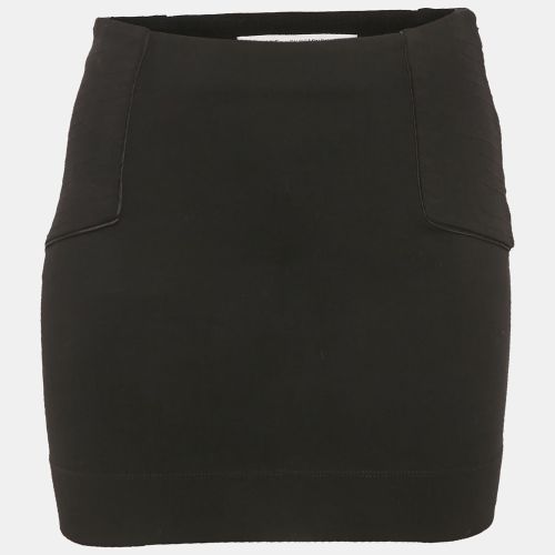 Diane Von Furstenberg Black Crepe Mini Skirt XS - Diane Von Furstenberg - Modalova