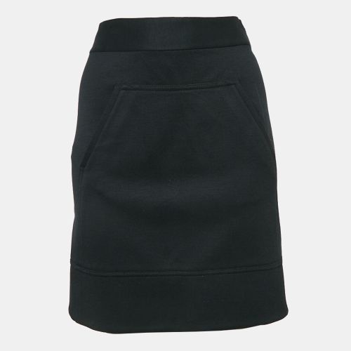 Diane Von Furstenberg Black Wool Jersey Jourdan Mini Skirt S - Diane Von Furstenberg - Modalova