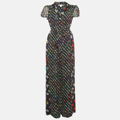 Diane Von Furstenberg Floral Print Silk Caterina Jumpsuit M - Diane Von Furstenberg - Modalova
