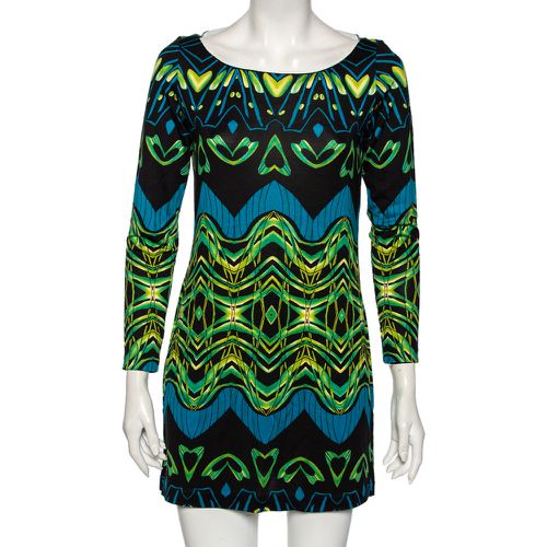 Diane von Furstenberg Multicolor Printed Silk Tacita Tunic Dress S - Diane Von Furstenberg - Modalova