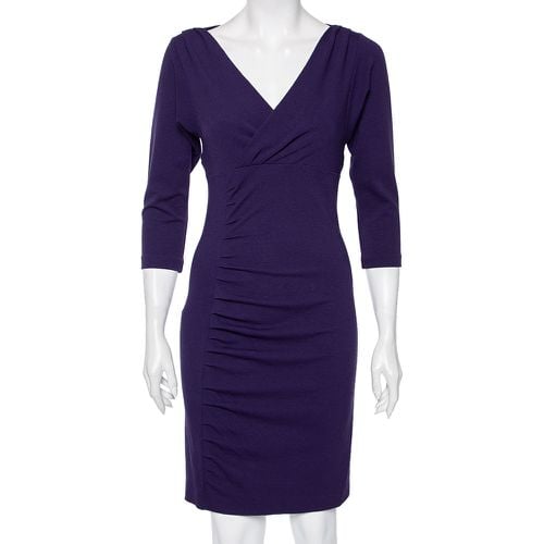 Diane Von Furstenberg Purple Knit Basuto Short Dress S - Diane Von Furstenberg - Modalova