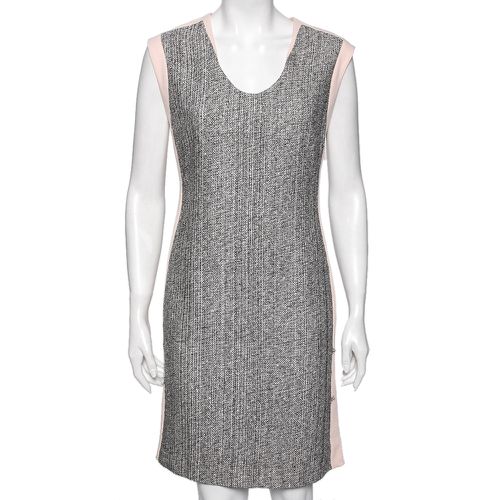 Diane von Furstenberg Colorblock Crepe & Tweed Paneled Katherine Dress M - Diane Von Furstenberg - Modalova