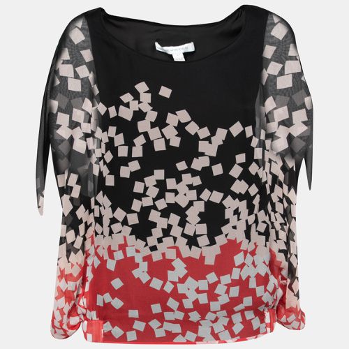 Printed Silk Robyn Blouse S - Diane Von Furstenberg - Modalova