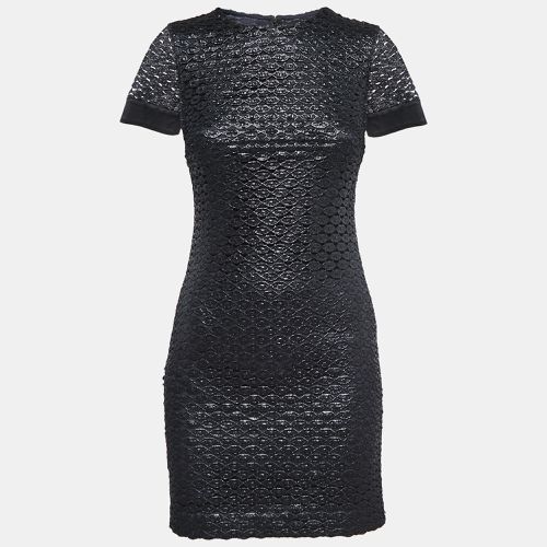 Diane Von Furstenberg Metallic Black Lace New Cindy Dress XS - Diane Von Furstenberg - Modalova