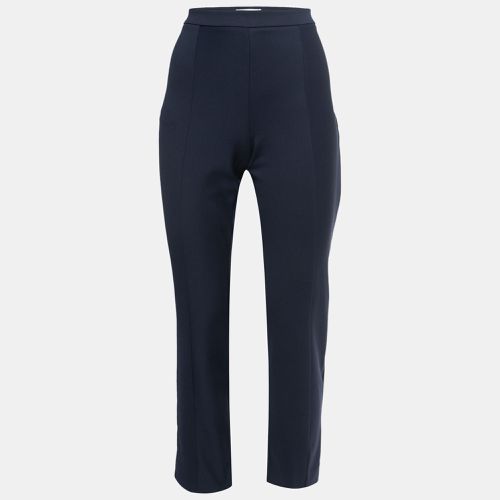 Diane von Furstenberg Navy Blue Stretch Knit Slim Fit Pants L - Diane Von Furstenberg - Modalova