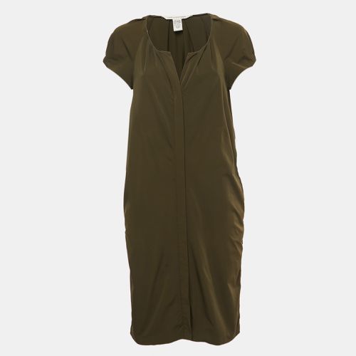 Olive Stretch Knit Luisa Mini Dress S - Diane Von Furstenberg - Modalova