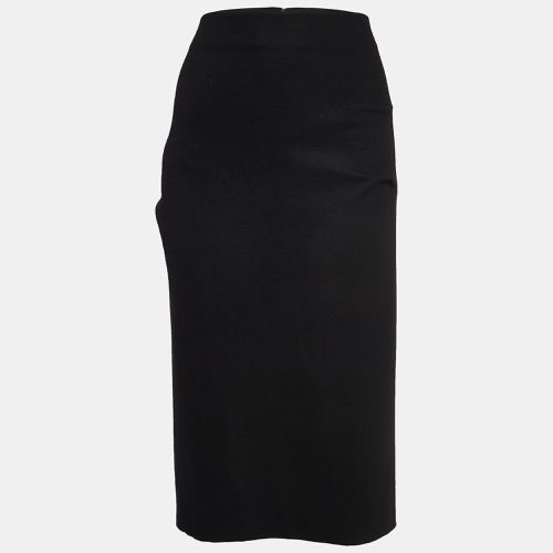 Wool Pleated Detail Pencil Skirt L - Diane Von Furstenberg - Modalova