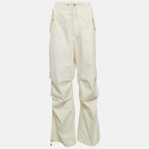 Dion Lee Ivory White Cotton Blend Toggle Parachute Pants S - Dion Lee - Modalova