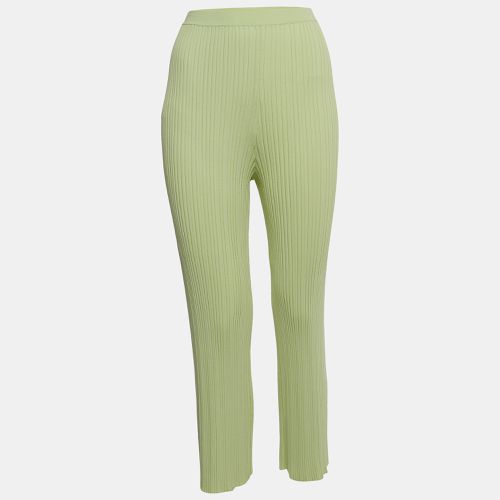 Dion Lee Mint Green Ribbed Knit Pants M - Dion Lee - Modalova